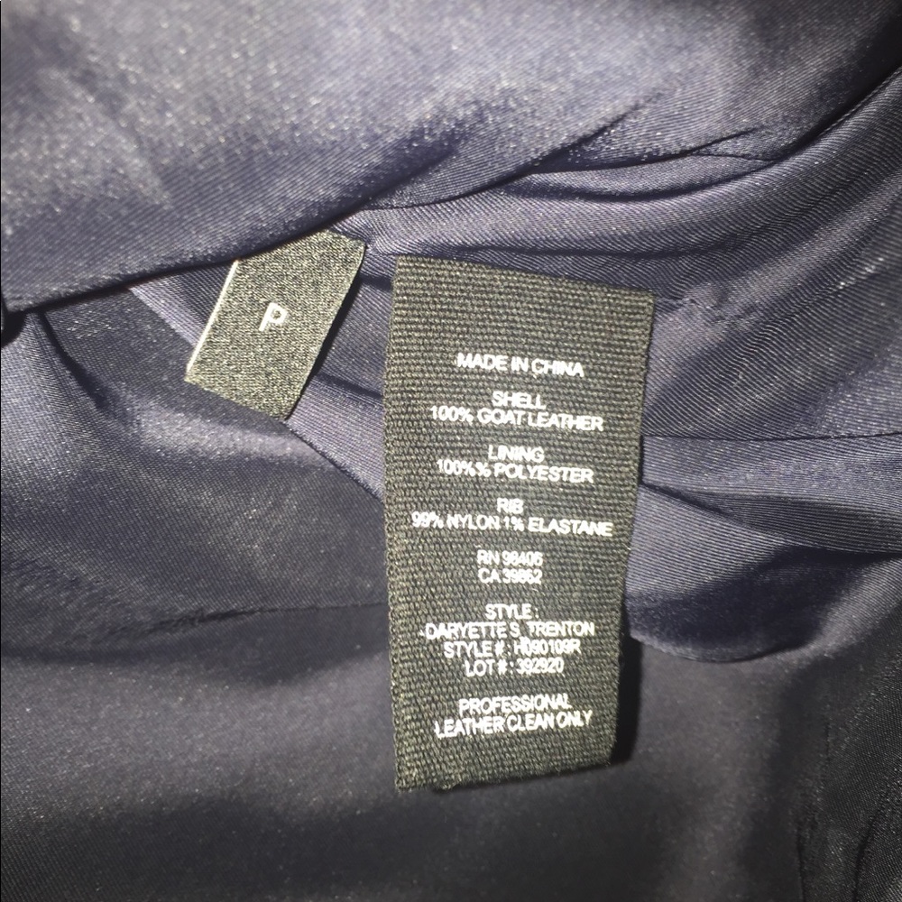 Theory suede leather bomber jacket - Picture 7 of 7